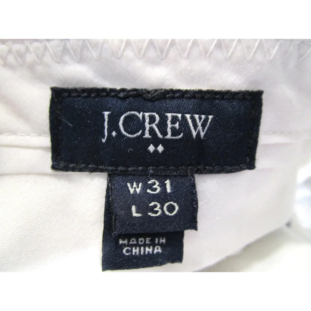 J.Crew Slim Bedford Linen Blend Pinstripe Trouser Pants Men 31x30